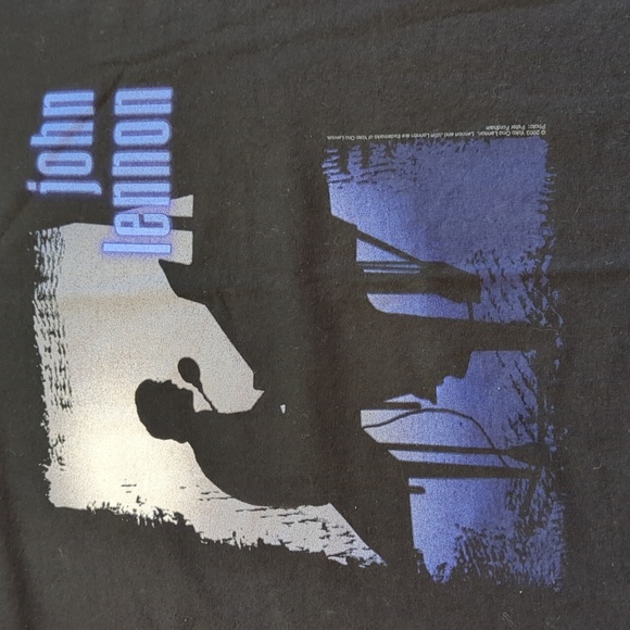 Vintage John Lennon shirt, size M, colour black - Picture 3 of 11